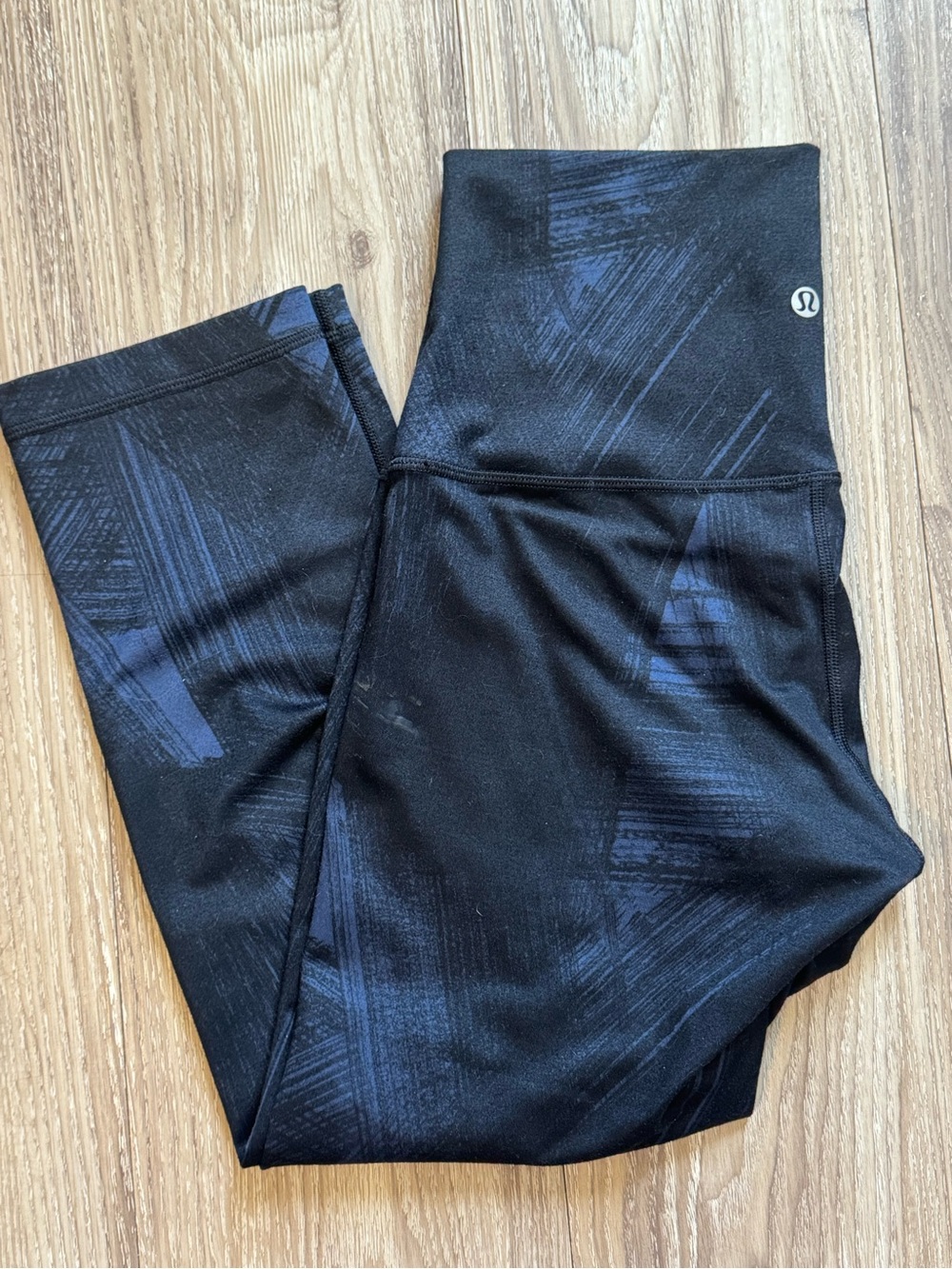 lululemon athletica Black & Deep Blue Patterned Men’s Joggers